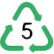 塑膠分類回收標誌,聚丙烯 (Polypropylene，PP)